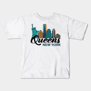 Queens New York Kids T-Shirt